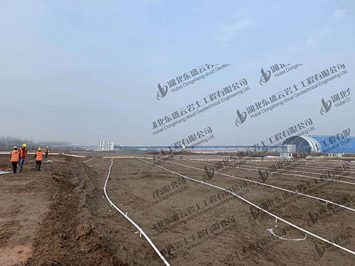 湖北壯腰工程江陵蒙華鐵路鐵水聯運碼頭排水強夯工程